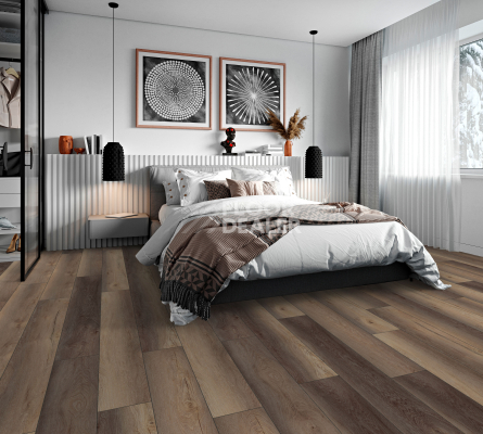 Ламинат Kronotex Exquisit 8мм d81002 Дуб Гнарренбург коричневый фото 4 | FLOORDEALER